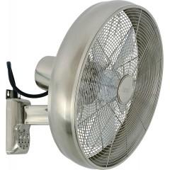 Lucci Air Breeze Wall Fan Ανεμιστήρας (80213126) Τοίχου 50W Διαμέτρου 41cm με Τηλεχειριστήριο Brushed Chrome Lucci Air Breeze Wall Fan Ανεμιστήρας (80213126) Τοίχου 50W Διαμέτρου 41cm με Τηλεχειριστήριο Brushed Chrome